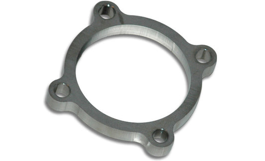 Vibrant Performance Turbo Discharge Flange - 0.5 in Thick - Steel - T3 GT Series 4-Bolt - 3 in Outlet - Each