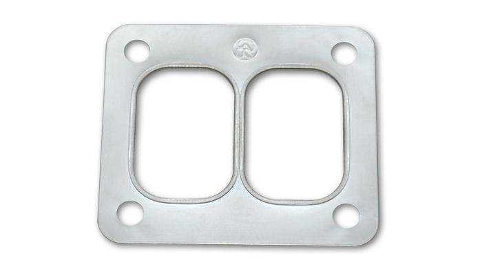 Vibrant Performance Turbo Flange Gasket - Inlet - Divided - 4-Bolt - Stainless - T04 - Each