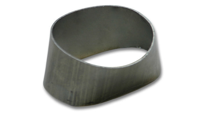 Vibrant Performance Turbo Discharge Flange - Adapter - Stainless - 90 x 55 mm Oval to 3 in Round - Each