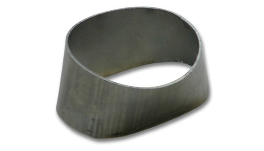 Vibrant Performance Turbo Discharge Flange - Adapter - Stainless - 90 x 55 mm Oval to 3 in Round - Each