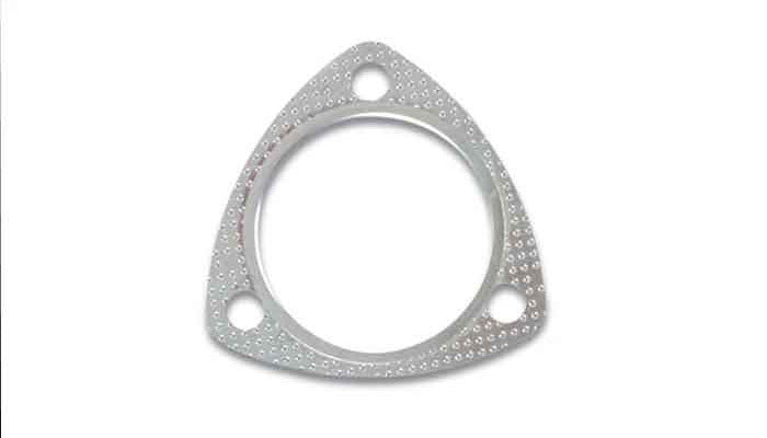 Vibrant Performance Collector Gasket - 0.07 in Thick - 3.5 in Diameter - 3-Bolt - Steel Graphite Laminate - Each