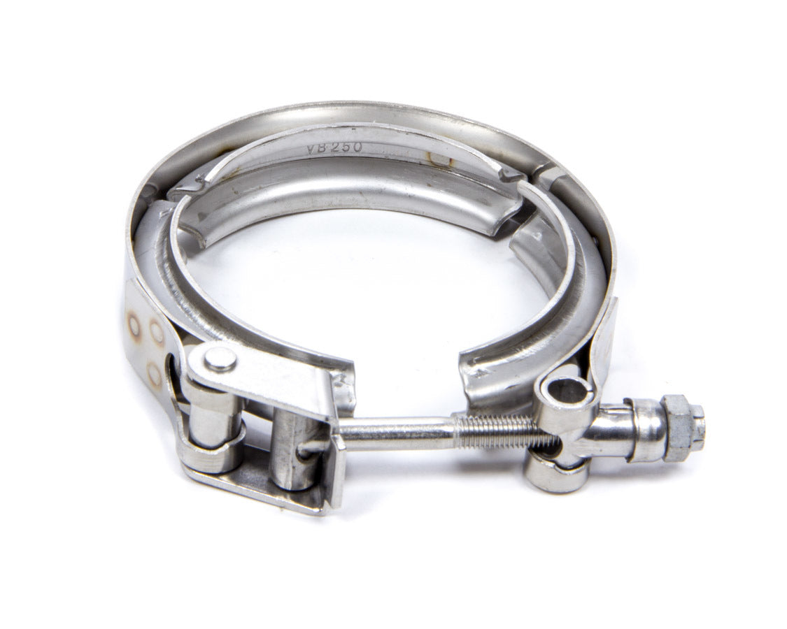 Vibrant Performance V-Band Clamp - 2.5 in V-Band Flange - Stainless - Natural - Each