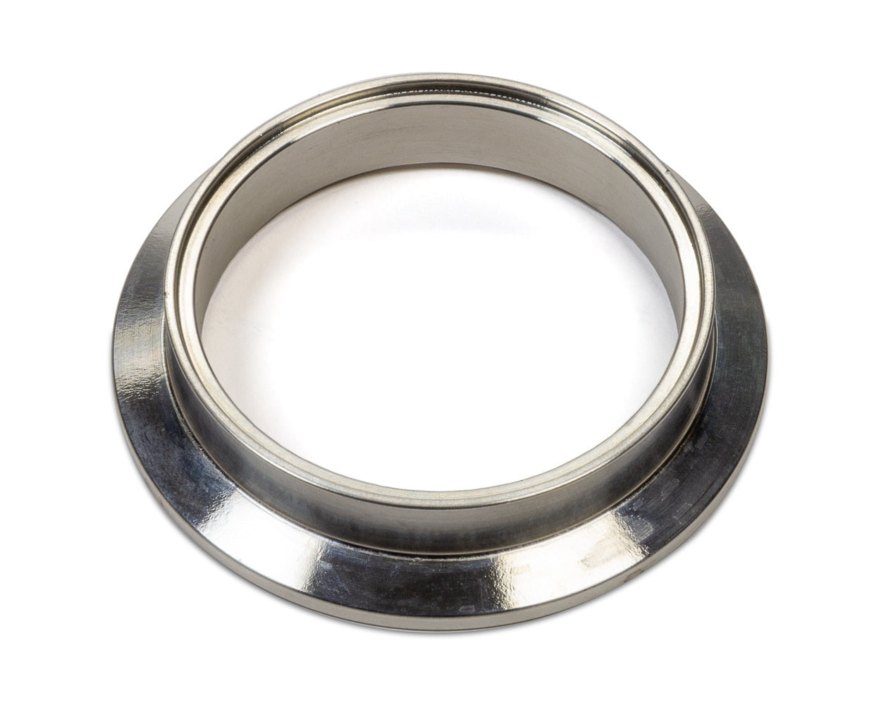 Vibrant Performance V-Band Flange - 0.625 in Thick - 2.5 in OD Tubing - Stainless - Natural - Each