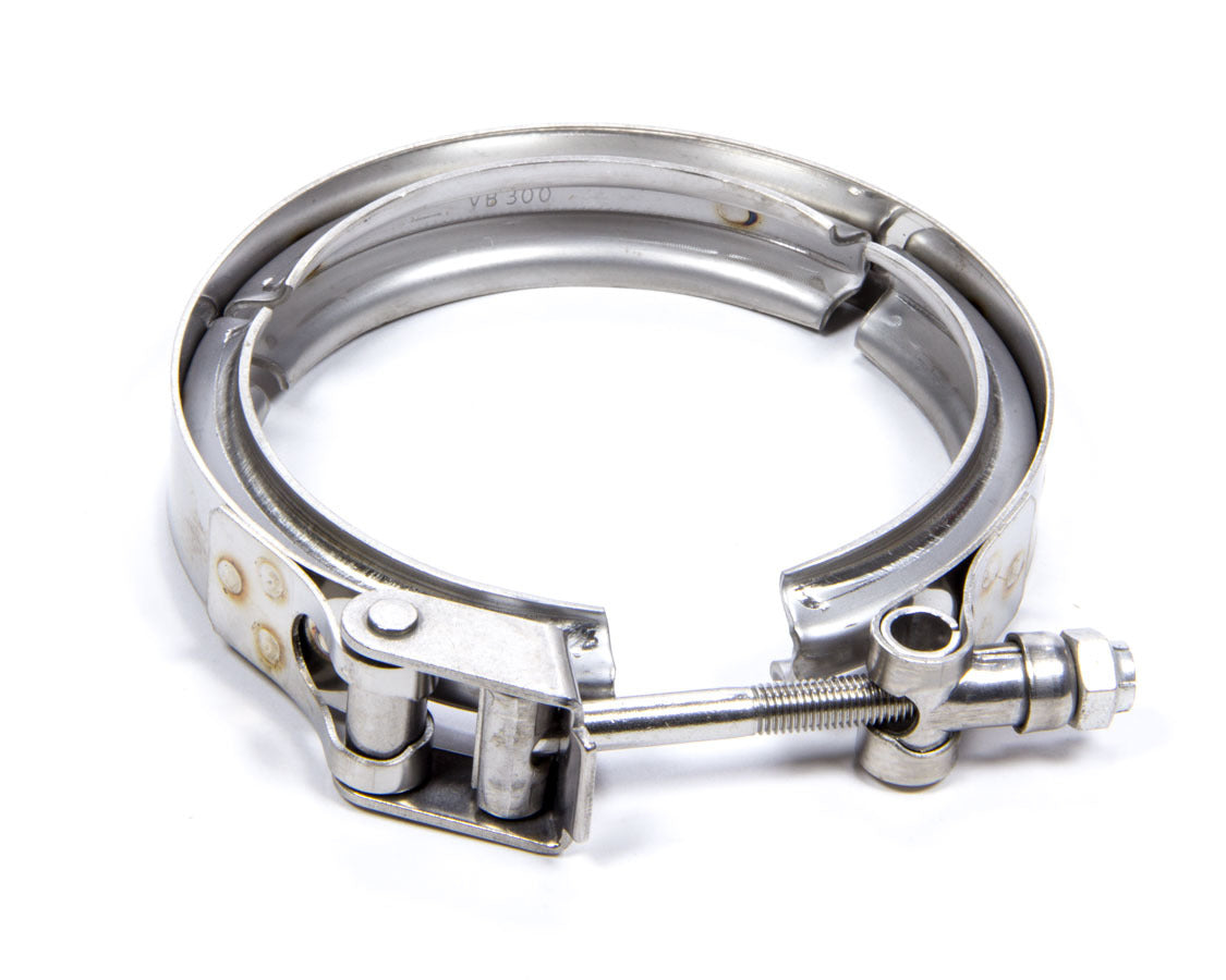 Vibrant Performance V-Band Clamp - 3 in V-Band Flange - Stainless - Natural - Each