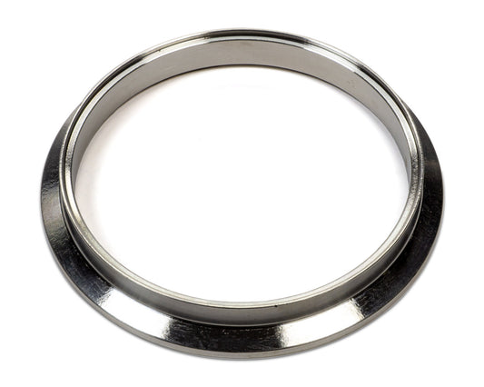 Vibrant Performance V-Band Flange - 0.5 in Thick - 4 in OD Tubing - Stainless - Polished - Each