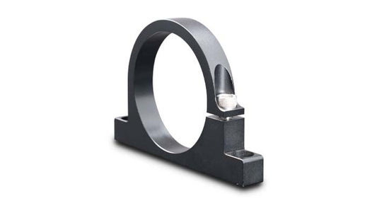 Vibrant Performance Fuel Filter Clamp - HD PowerFilter - 2.402 in ID - Aluminum - Black Anodized - Each