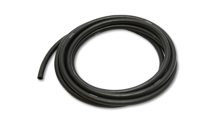 Vibrant Performance Hose - Rubber Flex Hose - 6 AN - 50 ft - Rubber - Black - Each