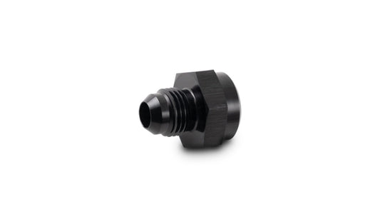 Vibrant Performance Fitting - Adapter - Straight - 5/8-18 in Inverted Flare Female to 6 AN Male - Aluminum - Black