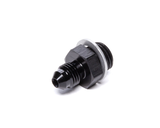 Vibrant Performance Fitting - Adapter - Straight - 4 AN Male to 14 mm x 1.50 Male - Aluminum - Black Anodized - Each