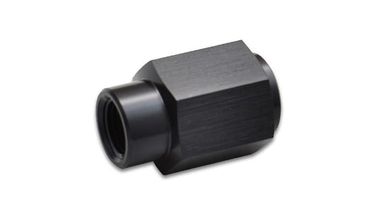 Vibrant Performance Fitting - Adapter - Straight - 4 AN Female to 1/8 in NPT Female - Aluminum - Black Anodized - Each