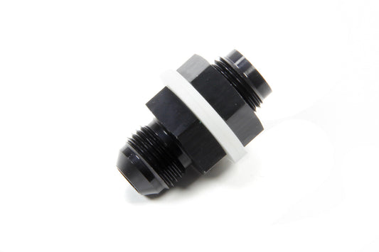 Vibrant Performance Fitting - Bulkhead - Straight - 8 AN Male to 8 AN Male Bulkhead - PTFE Gaskets Included - Aluminum