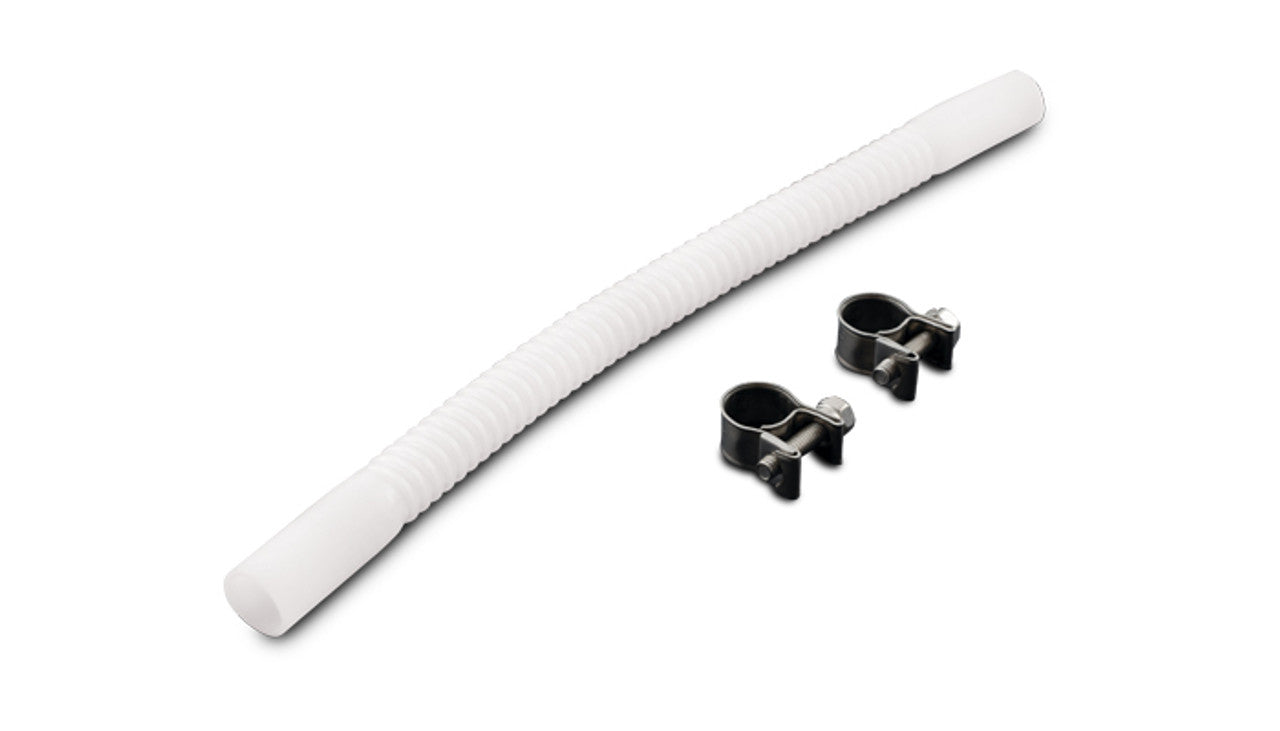 Vibrant Performance Fuel Line - In-Tank - Flexible - 5/16 in ID - 6 in Long - PTFE - White - Each