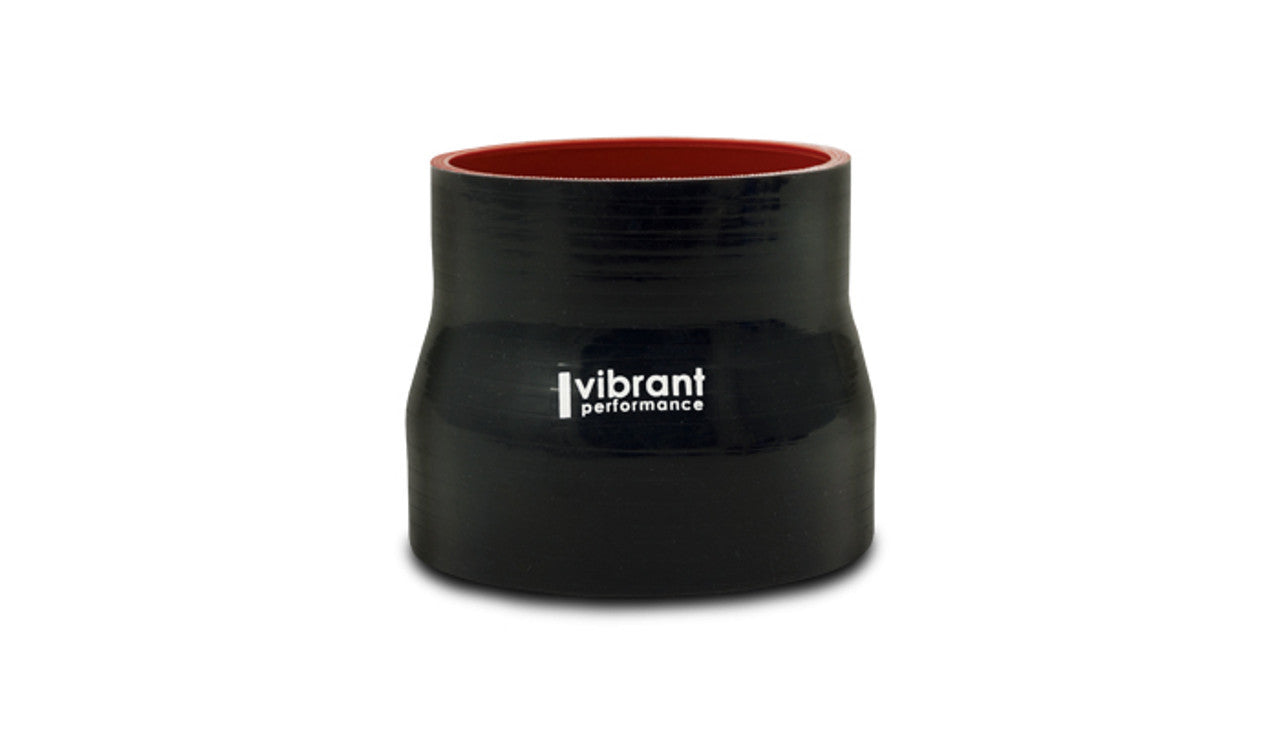 Vibrant Performance Tubing Coupler - Straight - Reducer - 0.200 in Thick Wall - 3 in Inlet - 4-1/2 in Outlet - 3 in