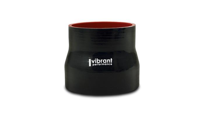 Vibrant Performance Tubing Coupler - Straight - Reducer - 0.200 in Thick Wall - 4 in Inlet - 5 in Outlet - 4-1/2 in