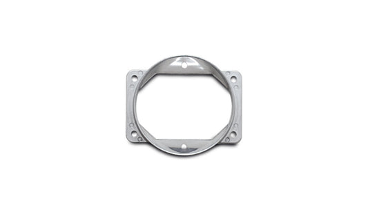 Vibrant Performance Intake Tube Adapter - Mass Air Sensor to 4-1/2 in Tube - Aluminum - Polished - Mitsubishi - Kit