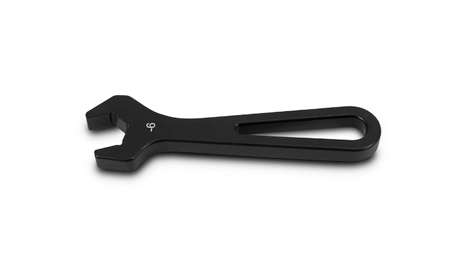 Vibrant Performance AN Wrench - Single End - 6 AN - Aluminum - Black Anodized - Each