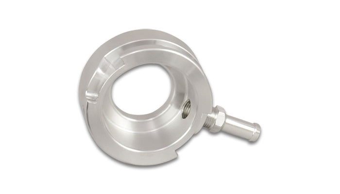 Vibrant Performance Filler Neck - Weld-On - Cap Style - 1/16 in NPT Port - 5/16 Hose Barb Fitting Included - Aluminum