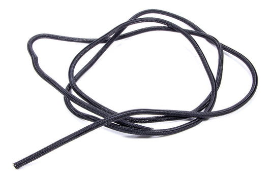 Vibrant Performance Hose and Wire Sleeve - 1/4 in Diameter - Split - 10 ft - Braided Plastic - Black - Each