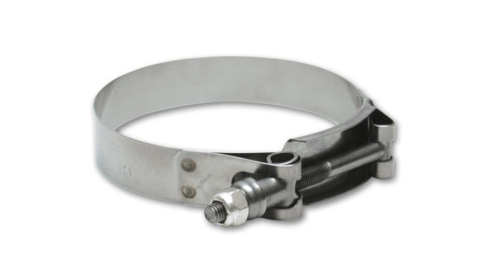 Vibrant Performance Hose Clamp - T-Bolt - 2.00 to 2.25 in Range - Stainless - 1.75 in ID Hose Couplers - Pair