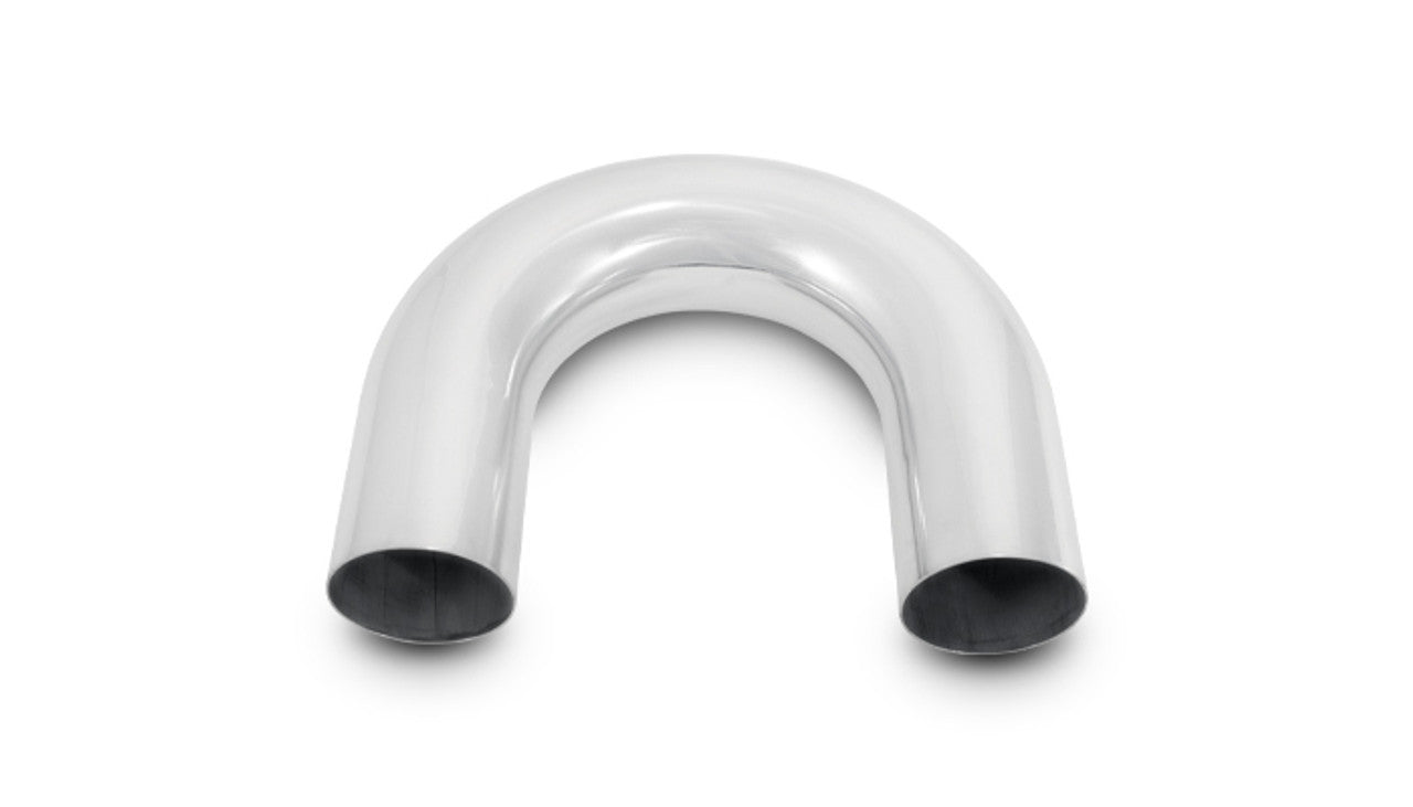 Vibrant Performance Aluminum Tubing Bend - U-Bend - 180 Degree - Mandrel - 1.5 in Diameter - 2.25 in Radius - 4 in