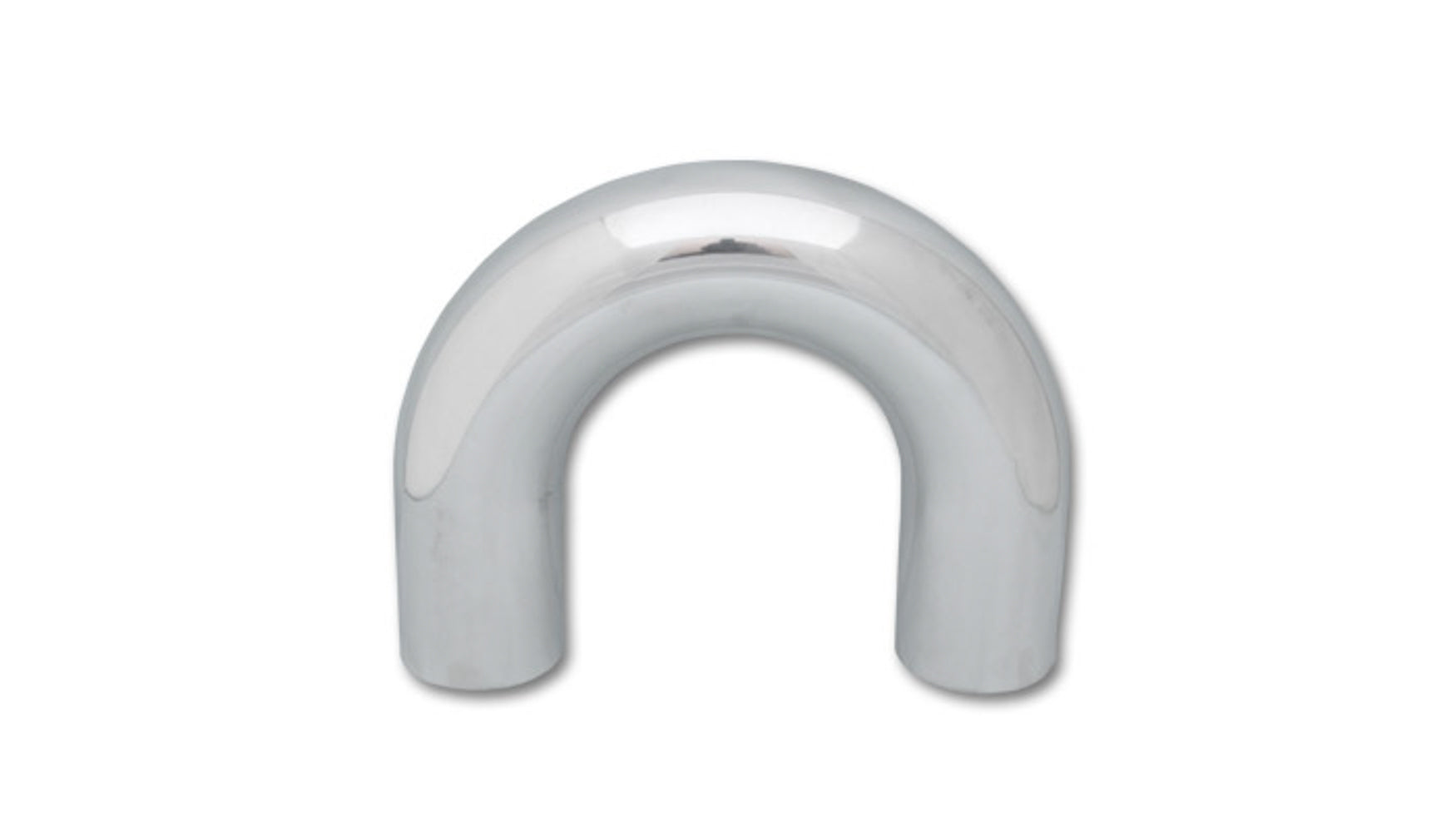 Vibrant Performance Aluminum Tubing Bend - 180 Degree - Mandrel - 4 in Diameter - 5.938 in Radius - 4 in Legs - 2.1 mm
