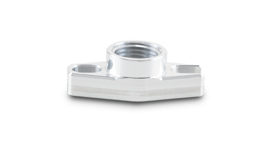Vibrant Performance Turbo Oil Drain Flange - 1/2 in NPT Female - Hardware Included - Aluminum - Natural - Various