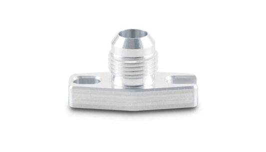 Vibrant Performance Fitting - Turbo Fitting - Adapter - Straight - Oil Pan Drain Flange to 10 AN Male - Aluminum -
