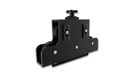 Vibrant Performance Tubing Straightener - Bench / Vise Mount - 3/16 to 1/2 in Tubing - Black - Each