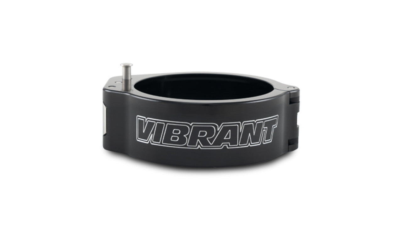 Vibrant Performance VanJen Clamp - HD 2.0 - Pinless - Quick Release - 2.5 in OD Tubing - Aluminum - Black Anodized -