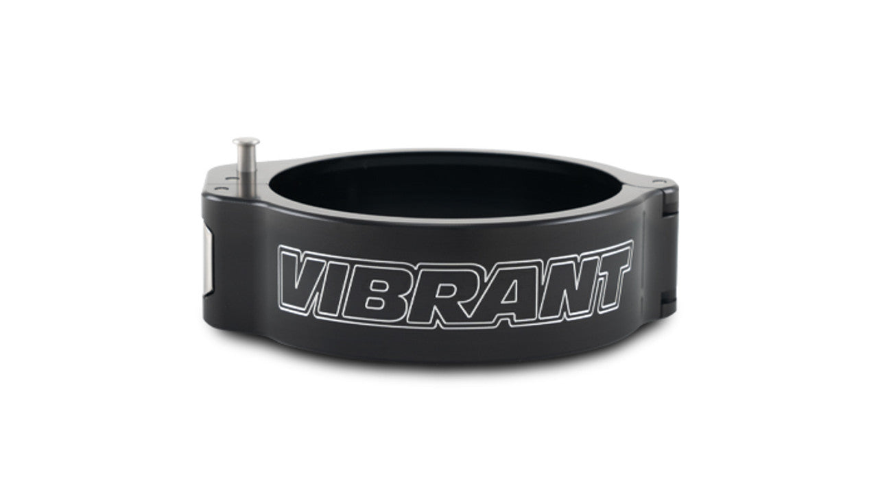Vibrant Performance VanJen Clamp - HD 2.0 - Pinless - Quick Release - 3 in OD Tubing - Aluminum - Black Anodized - Each