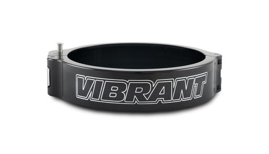 Vibrant Performance VanJen Clamp - HD 2.0 - Pinless - Quick Release - 4 in OD Tubing - Aluminum - Black Anodized - Each