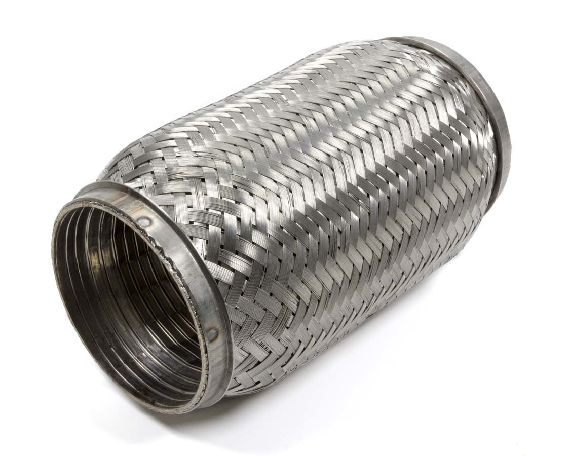 Vibrant Performance Exhaust Flex Pipe - TurboFlex - Weld-On - Flexible - 3.5 in Inlet - 3.5 in Outlet - 8 in Long -