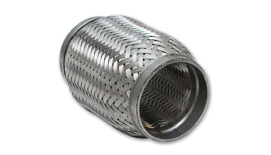 Vibrant Performance Exhaust Flex Pipe - Standard Flex - Weld-On - Flexible - 1.75 in Inlet - 1.75 in Outlet - 4 in