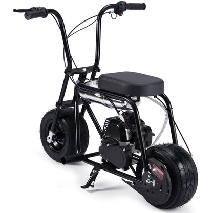 MotoTec Wild Rover 49cc 2-Stroke Kids Gas Mini Bike Black - view 4
