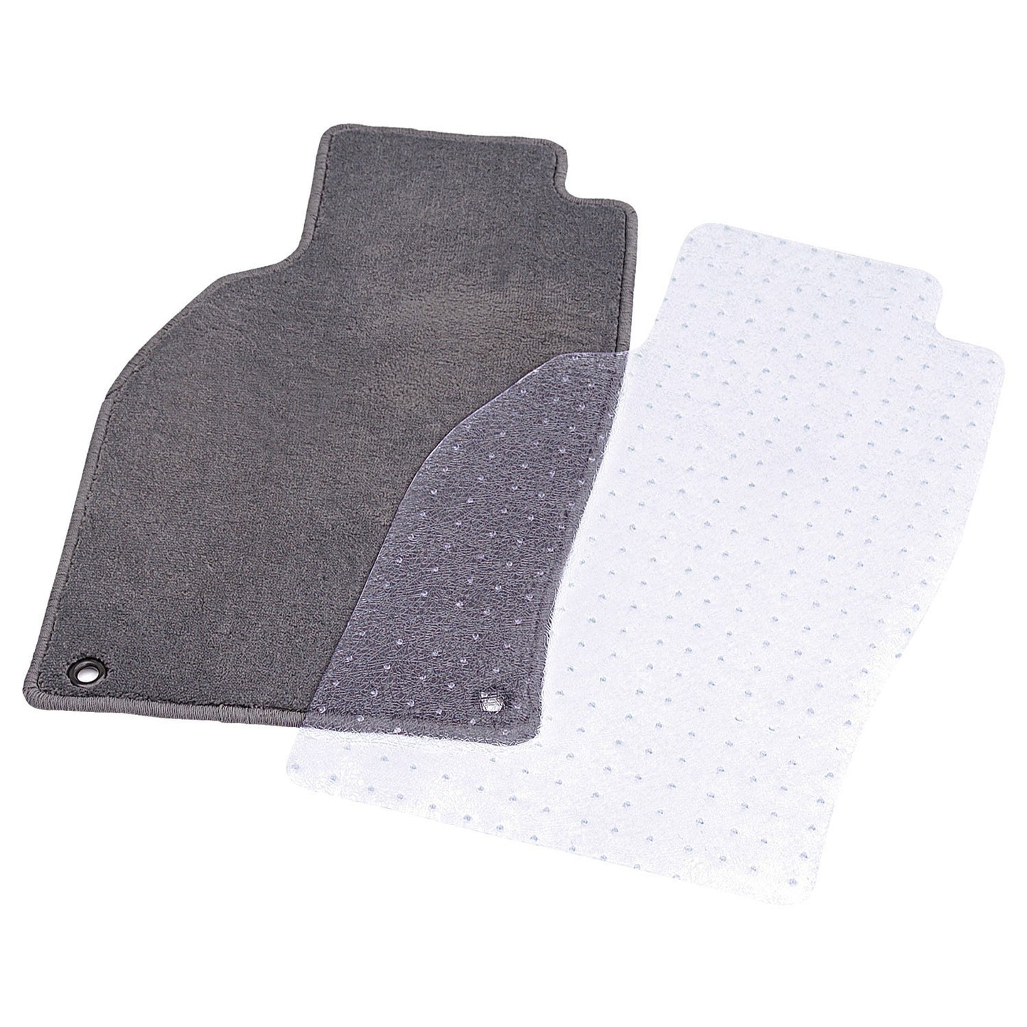 Designer Floormat Clear Nibbed