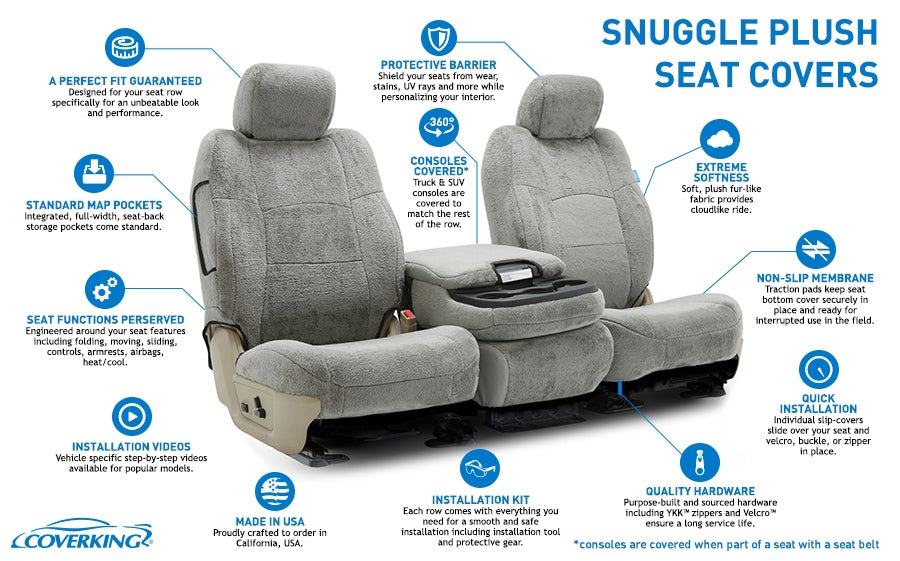 Custom Seat Cover Snuggleplush