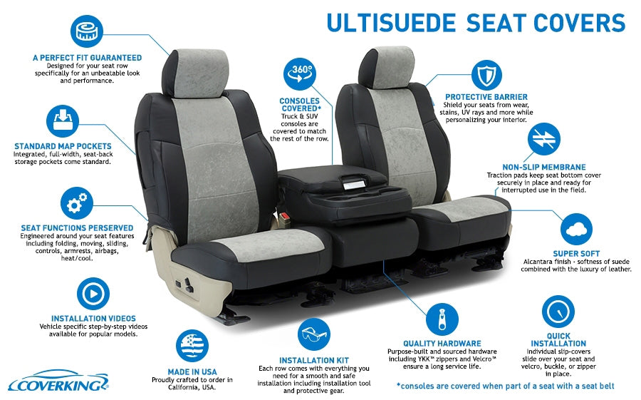 Custom Seat Cover UltiSuede