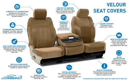 Custom Seat Cover Velour