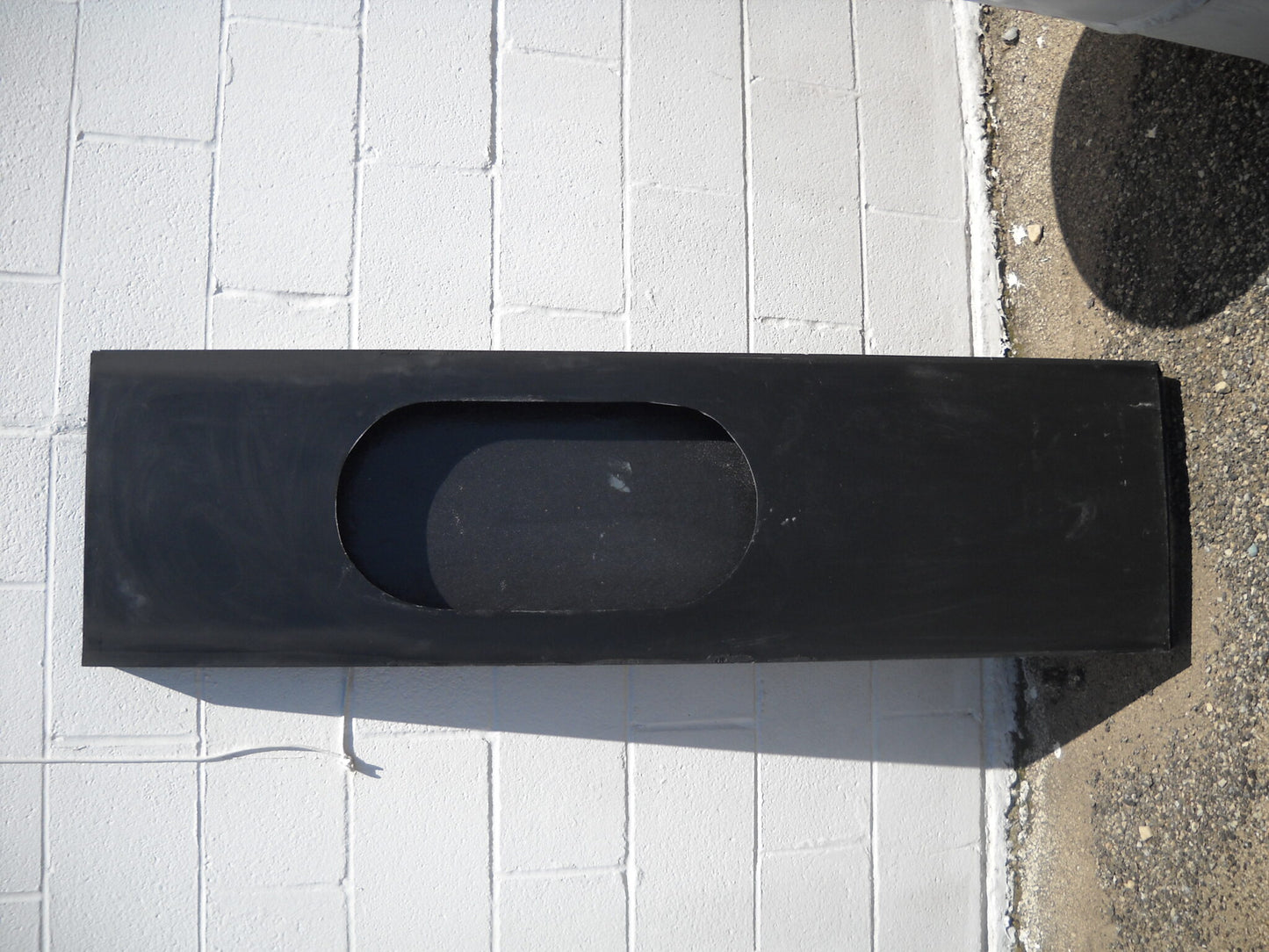 Windshield Snorkel Fiberglass Scoop Top Piece; 16" W X 59" L X 3' Tall - Glasstek GS044 - view 2