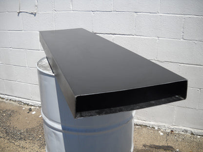 Windshield Snorkel Fiberglass Scoop Top Piece; 16" W X 59" L X 3' Tall - Glasstek GS044 product image